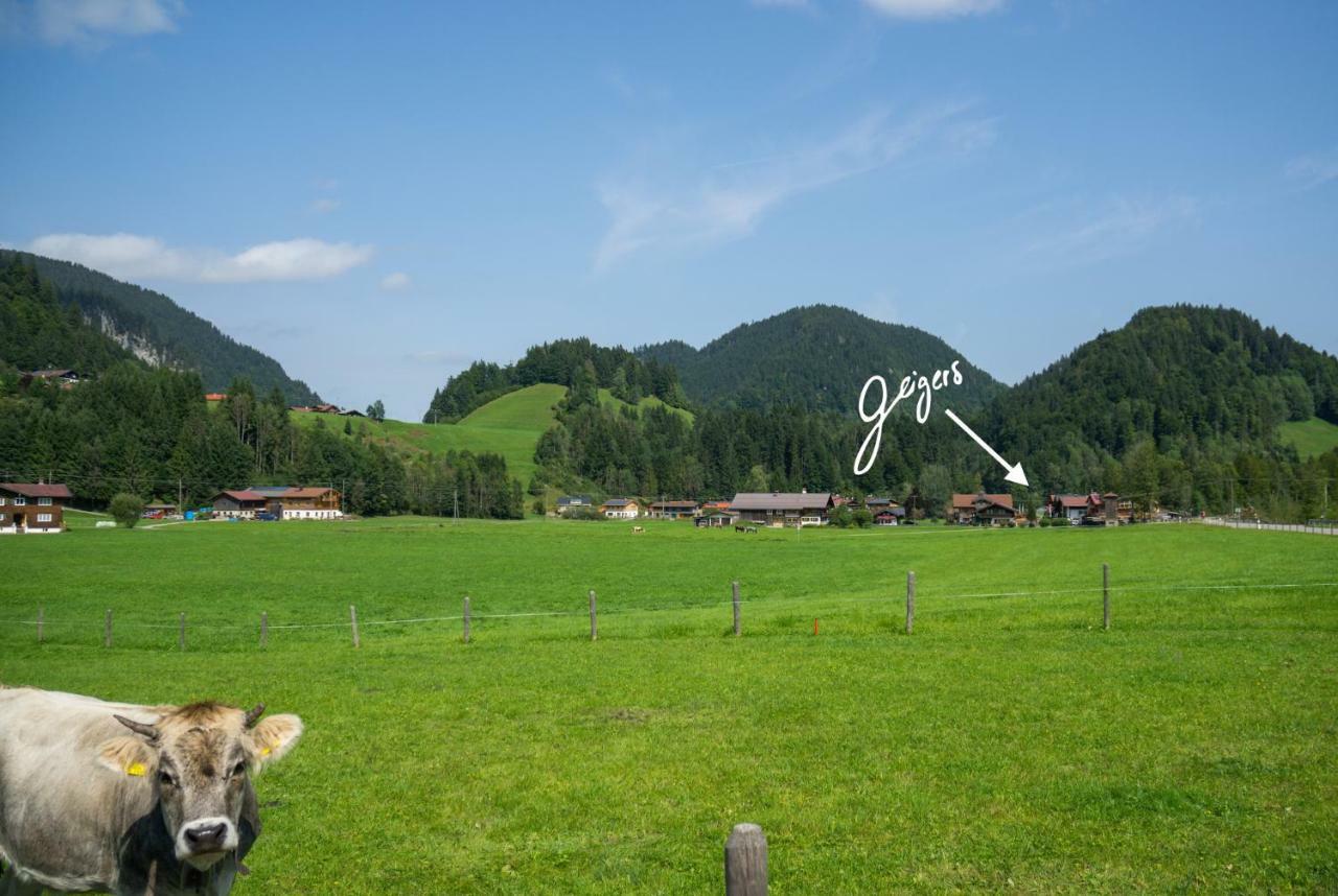 Geigers Ferienhaus Tiefenbach bei Oberstdorf Екстер'єр фото